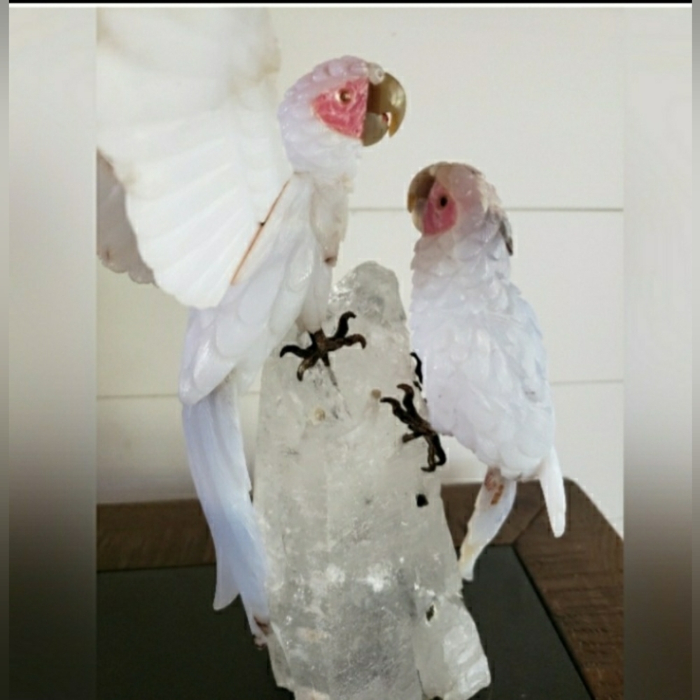 Peter Muller Carved Gemstone Sculpture, From Brazil, Exquisite, 2003 - Picture 9 of 15